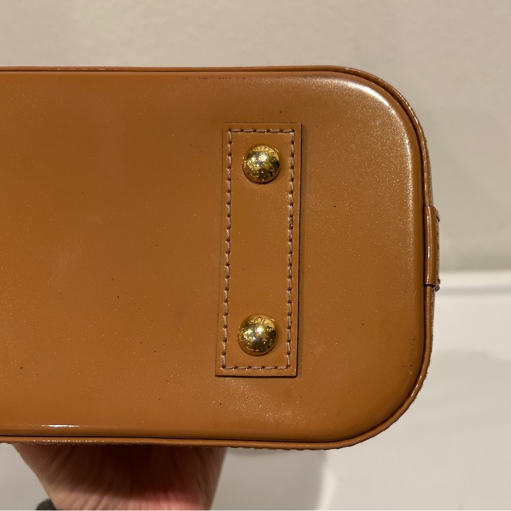 Louis Vuitton Vernis Alma BB Brown, Dust Bag and COA, may include matching walle - Picture 9 of 14